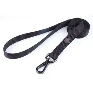 120 x 1.5cm WalkAbout Dog Lead/SML - Jet - image 1