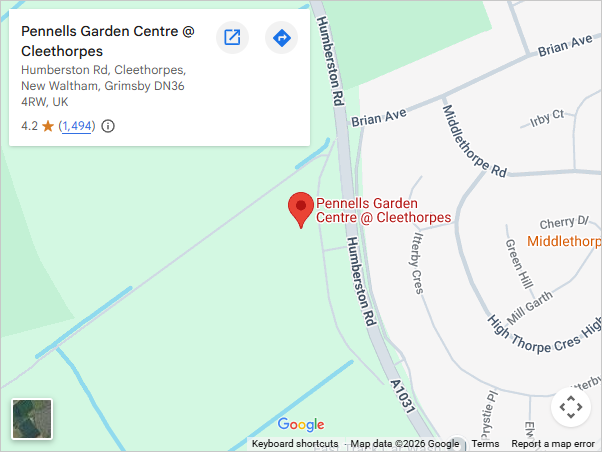 Pennells Garden Centre, Cleethorpes