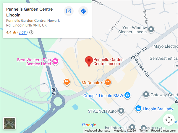 Pennells Garden Centre, Lincoln