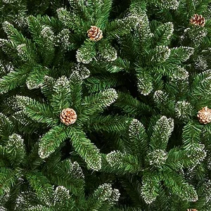 1.8M Rocky Mountain Pine  PVC Snow Tipped Pine Cones - image 4