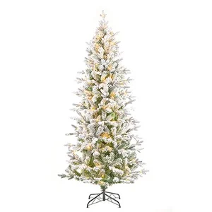 1.8m Snow Valley Fir Artificial Christmas Tree - image 1