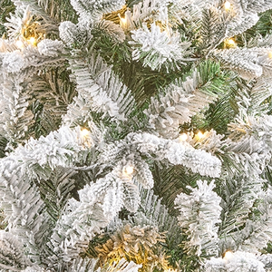 1.8m Snow Valley Fir Artificial Christmas Tree - image 2
