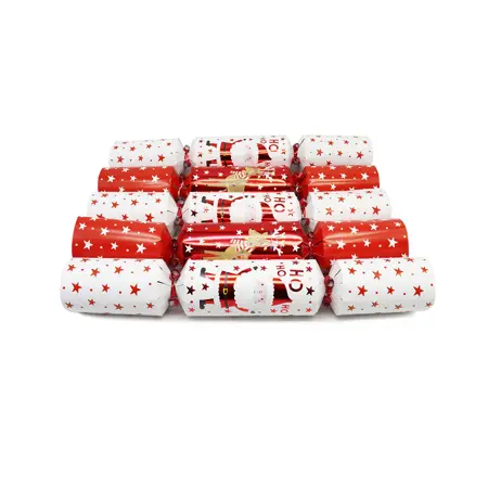 10 FAMILY SANTA & HELPERS 12" CRACKERS - image 3