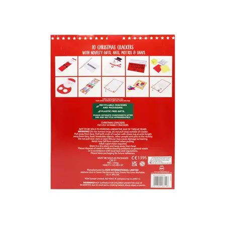 10 FAMILY SANTA & HELPERS 12" CRACKERS - image 4