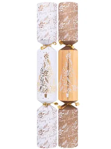 10 LUXURY GOLD TREE 14" CRACKERS - image 2
