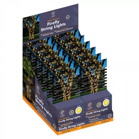 100 LED Firefly String Lights