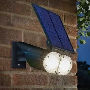 1000 Lumen Solar Security Spotlight