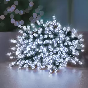 1000 multifunction timer string lights - white