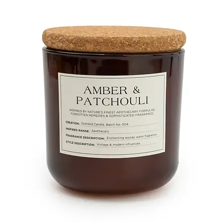 11Cm Glass Jar Wax Filled Pot With Cork - image 1