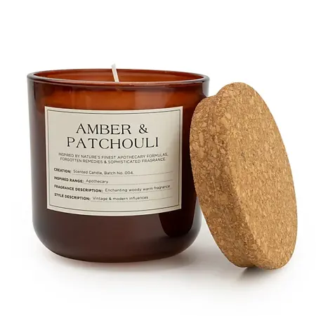 11Cm Glass Jar Wax Filled Pot With Cork - image 2