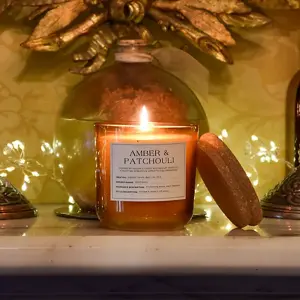 11Cm Glass Jar Wax Filled Pot With Cork - image 3