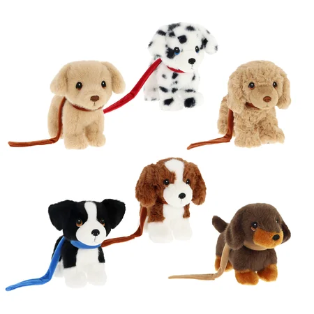 14cm Keeleco Puppy Love on Lead - image 1