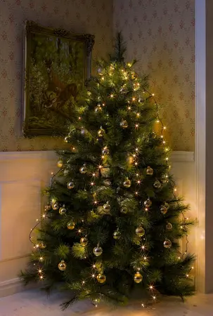 150 Amber LED Outdoor Christmas Tree Lights - image 4