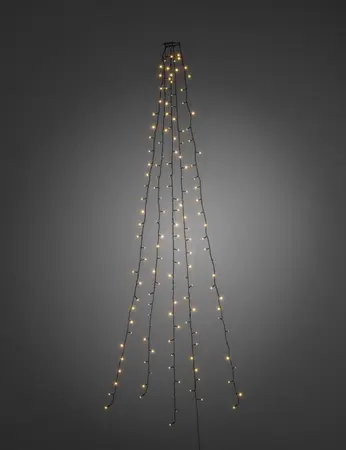 150 Amber LED Outdoor Christmas Tree Lights - image 1