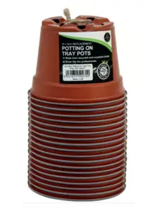 18 9cm Replacement Potting on Tray Pots
