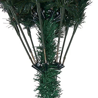 2.1M Rocky Mountain Pine Artificial Christmas Tree Snow Tipped with Pine Cones - image 2