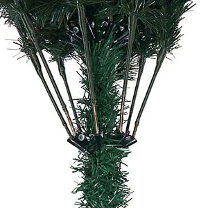 2.1M Rocky Mountain Pine Artificial Christmas Tree Snow Tipped with Pine Cones - image 2