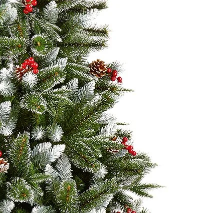 2.4m New Jersey Spruce with Pine Cones and Berries- PE-PVC - image 3