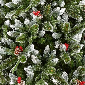 2.4m New Jersey Spruce with Pine Cones and Berries- PE-PVC - image 4