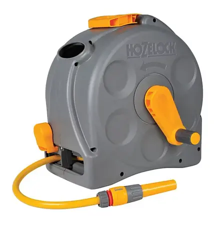 2 in 1 Compact Enclosed Reel & 25m Hose & Fittings - image 2