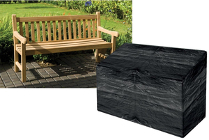 2 Seater Bench Cover Black - image 2