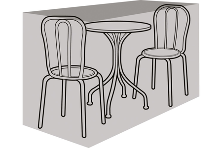 2 Seater Small Bistro Set Cover Green - image 2