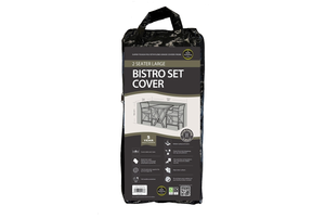 2 Seater Large Bistro Set Cover Black - image 2