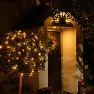 200 Fit & Forget B/O Warm White Multifunction String Lights - image 2