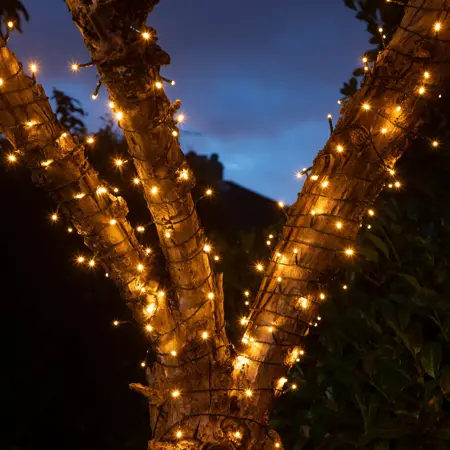 200 Fit & Forget B/O Warm White Multifunction String Lights - image 3