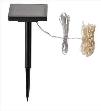200 Warm White Solar Firefly String Lights – 20m - image 2