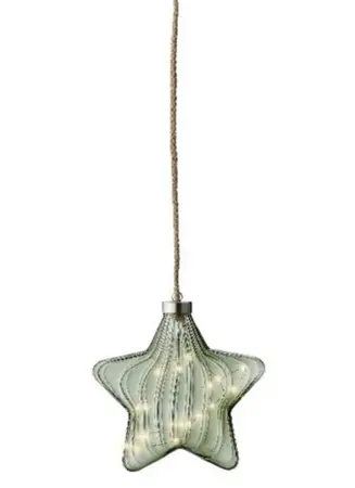 20cm Micro LED Hanging Star - image 2