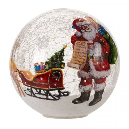 20cm Santa LightSphere Christmas Decoration - image 1