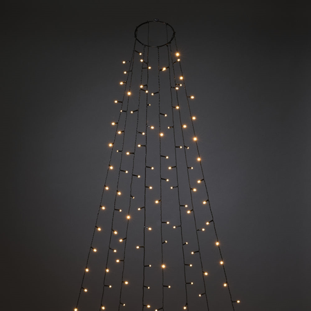 240 Frosted Amber LED Christmas Tree Lights