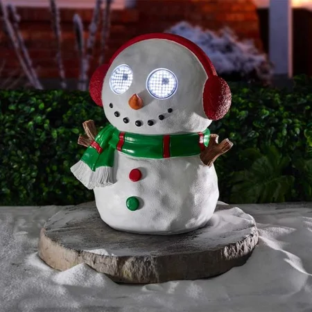 25cm Blinkin' Frosty Light Up Christmas Snowman