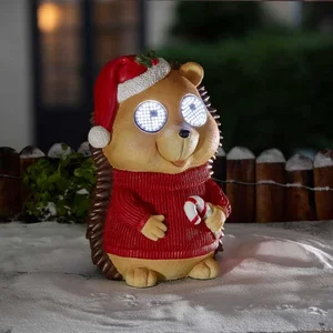 25cm Blinkin' Hoglet Light Up Christmas Hedgehog