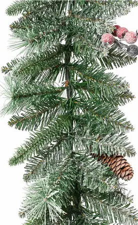 270cm Windham Frosted Christmas Garland