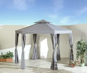 3.3m Steel Hexagonal Gazebo