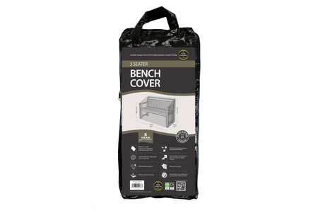 3 Seater Bench Cover Black - image 3