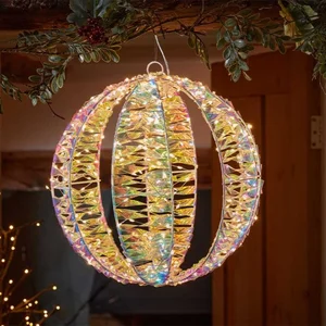 30cm OpaLight Iridescent Christmas Globe