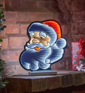 30cm Santa Infinity Christmas Light