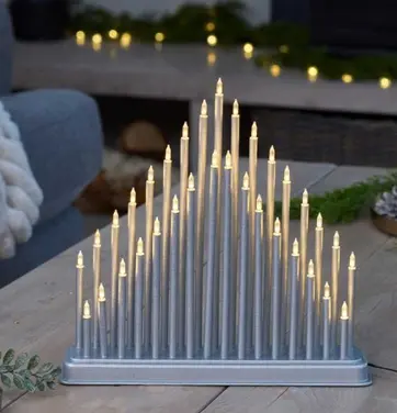 33 LED CandleBridge - Silver