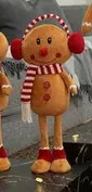 34cm Gingerbread Girl Christmas Plush - image 1