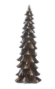 35cm Ceramic Dark Brown Christmas Tree
