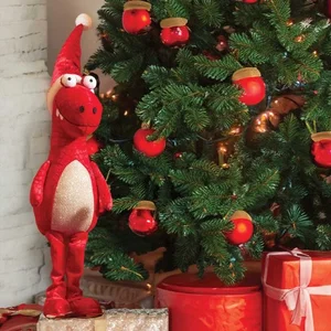 35cm Trexie Christmas Dinosaur Plush
