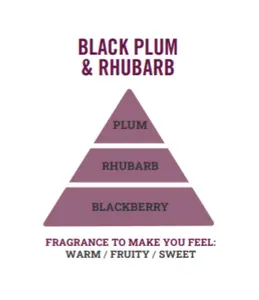35g Mini Wax Melt Bar black Plum & Rhubarb - image 3