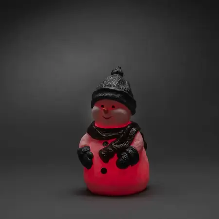 38cm Colour Changing LED Christmas Snowman - image 4