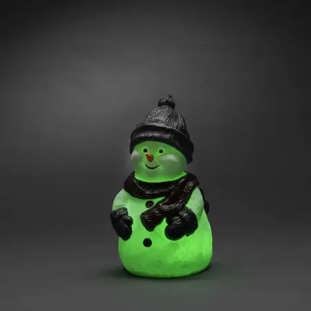 38cm Colour Changing LED Christmas Snowman - image 5