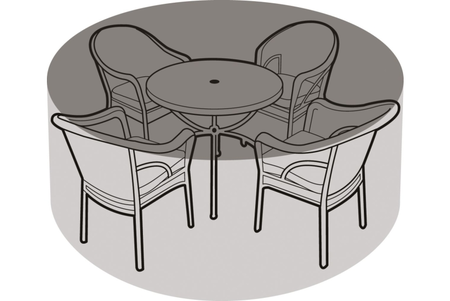 4-6 Seater Round Furniture Set Cover Green - image 2