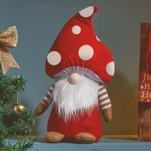 40cm Festive Fungi Christmas Gonk - image 1