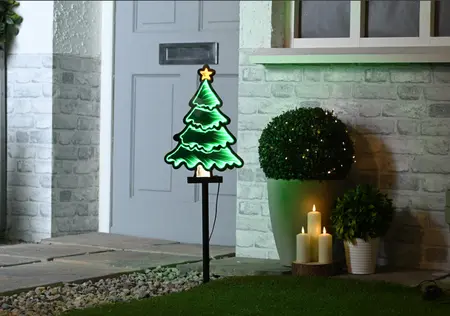 40cm infinity tree garden stake